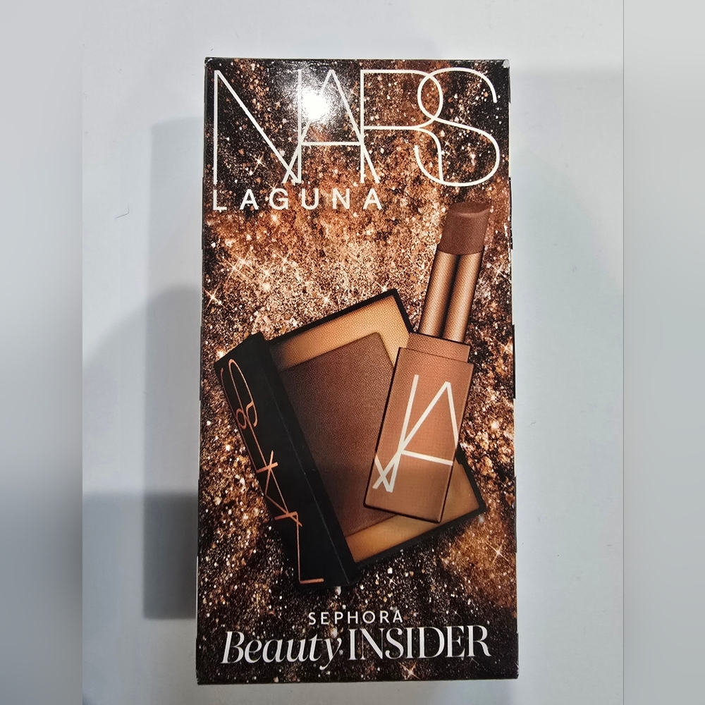 NARS Sephora Insider Mini Laguna Bronzer & Afterglow Lip Balm Set New Boxed